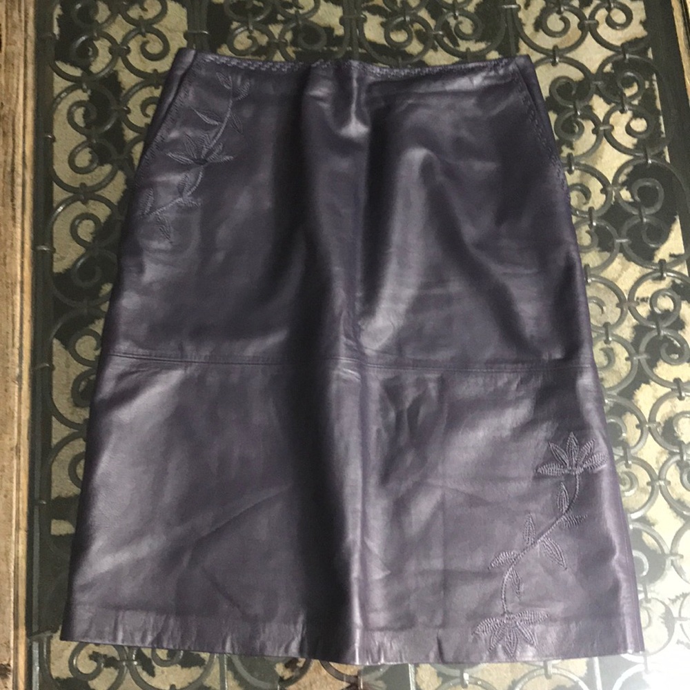 Butter soft Leather Skirt